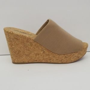 Lucky Brand  Heels Cork Sole Size 7.5M